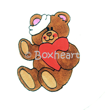 Boxheart Button Designs 00-098