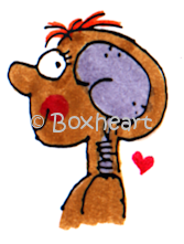 Boxheart Button Design 200-011